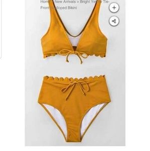 Super Cute Yellow Bikini